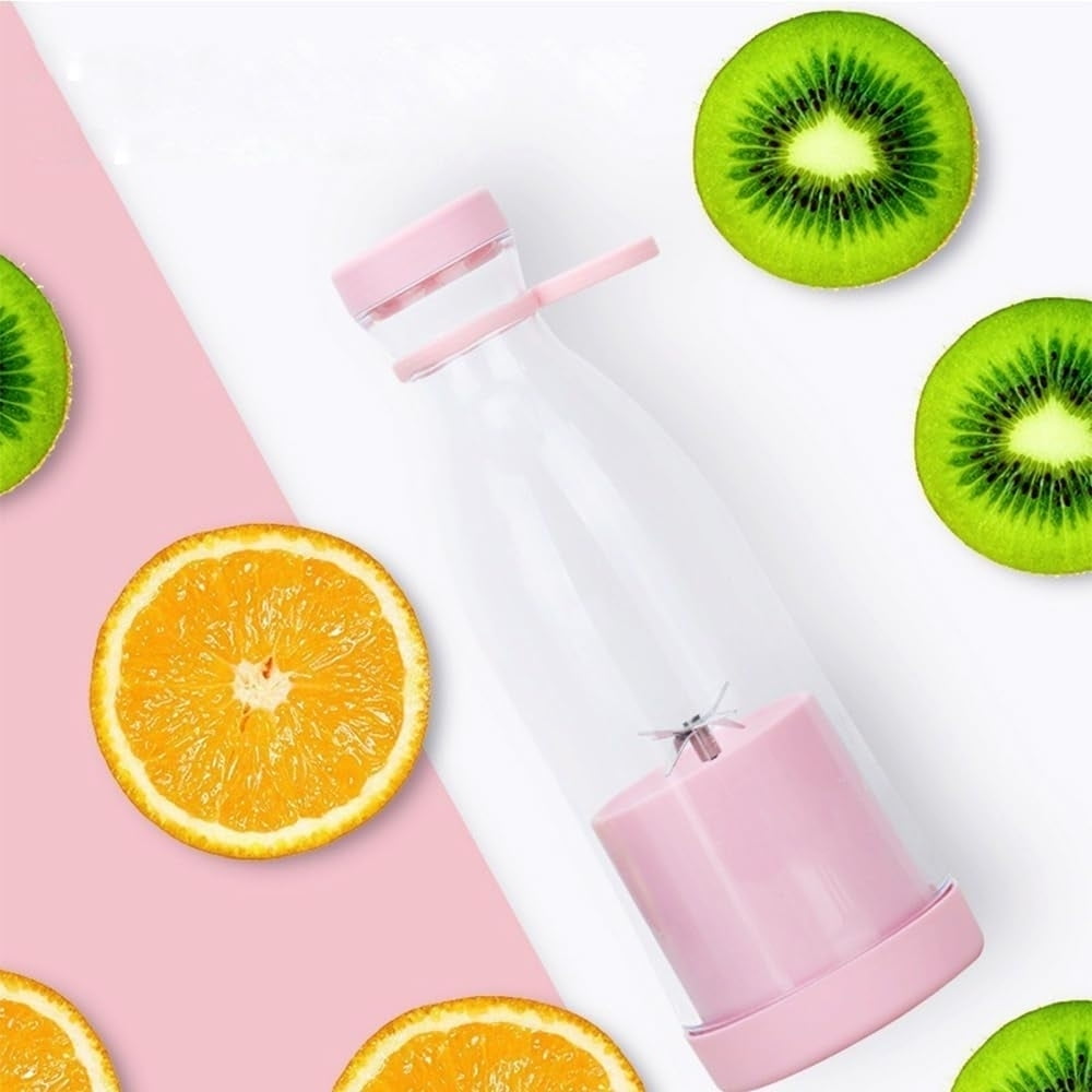 Portable Blender, Portable Fruit Blenders, 2-In-1 Juice Blender With Durable Stainless Steel Blades, Used To Stir Smoothies To Make Fruit Salads And Juices