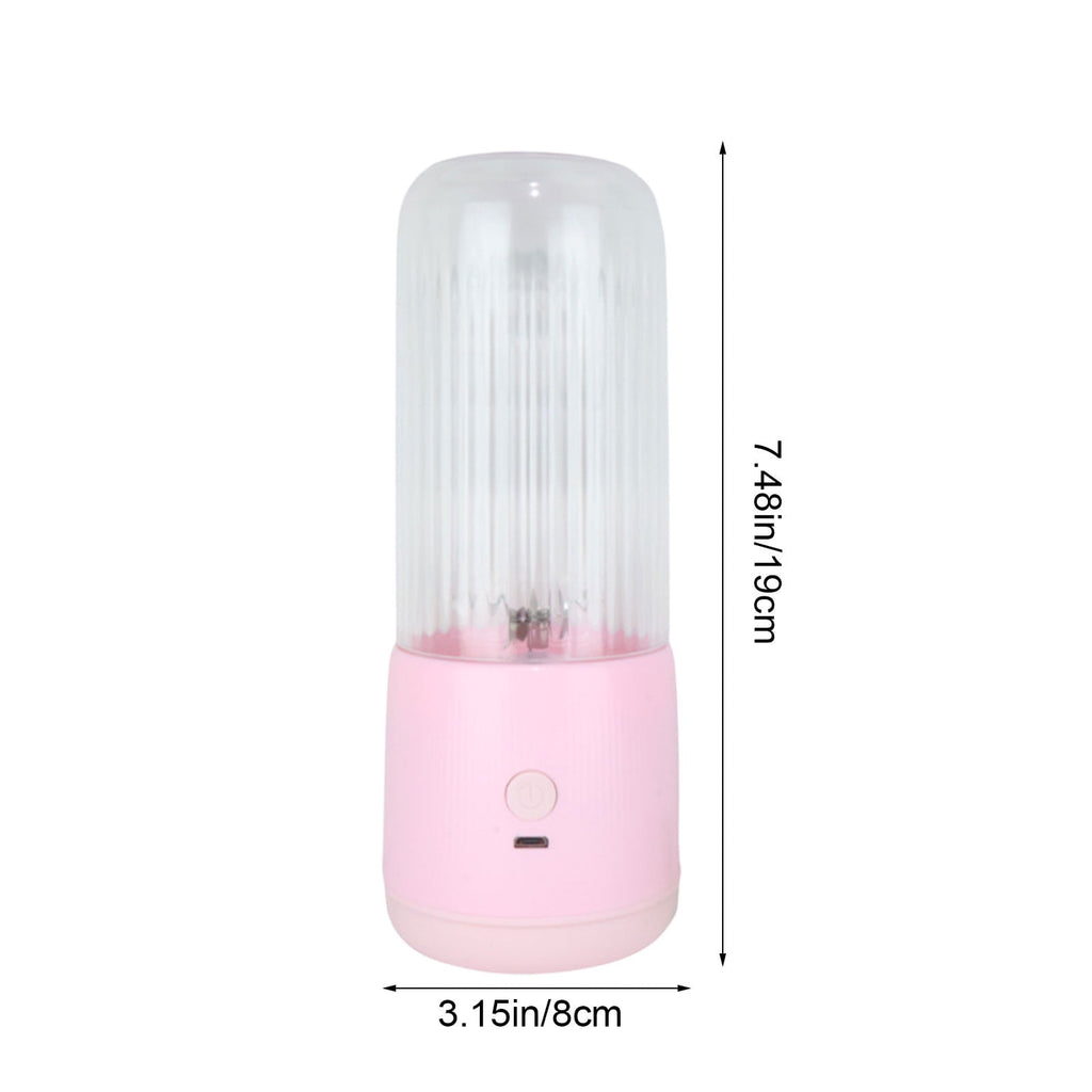 1 pcs Portable Blender Small Smoothie &amp; Shake Maker, Personal Blender, Rechargeable Mini Mixer with Extra Lid for Travel, Office, Gym