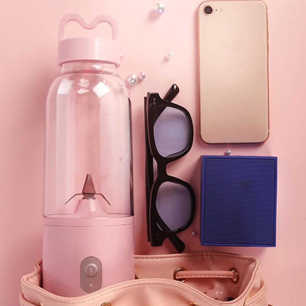 Travel Blender Cup Personal Blender Mini Fruit Juicer Mixer Portable Electric Juicer for Smoothie Fruit Juice Milk Shake