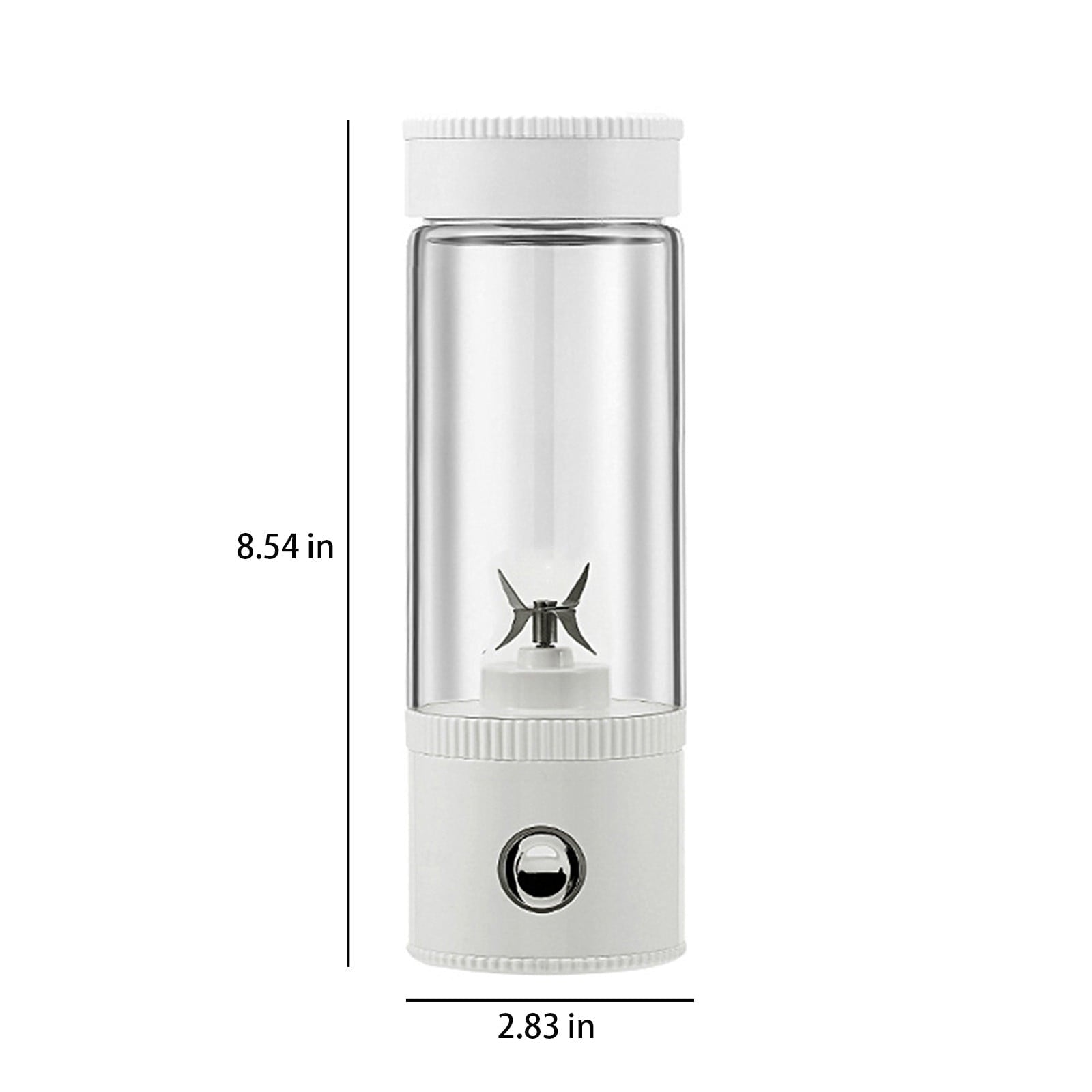 Portable Blenders, Personal Blend-er for Shakes and Fruit Juicer USB Rechargeable with 4 Blades, Handheld Blenders for Sports Travel and Outdoors (1 Pack)