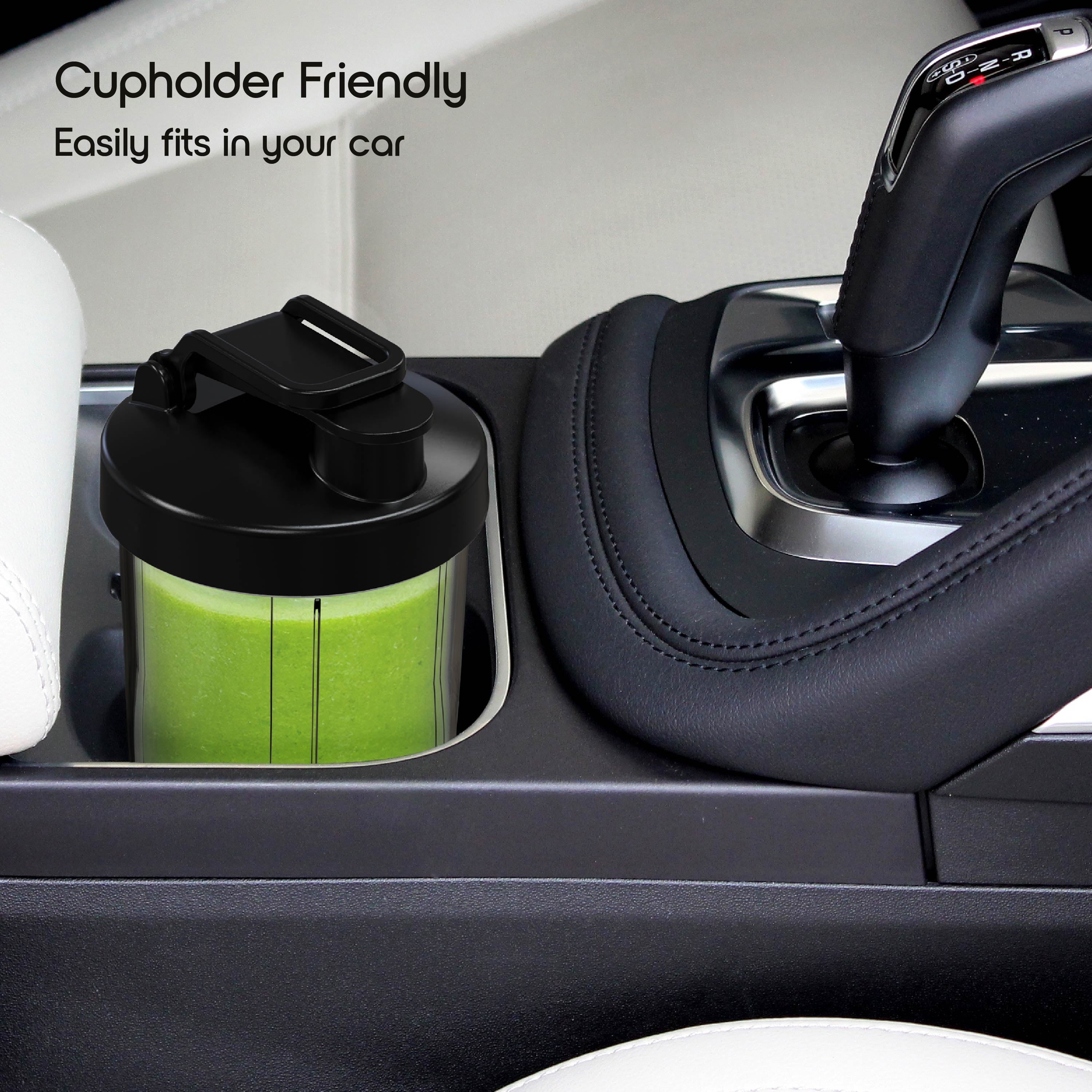 by 300W Mini Smoothie Blender – 18oz. Countertop Mini Blender for Smoothies, Sauces, Cocktails and More
