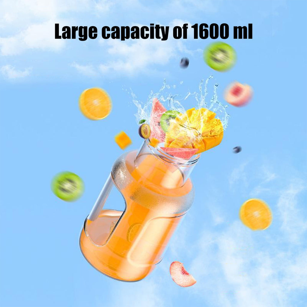 Portable Blender for Shakes and Smoothies, Blender with USB Rechargeable, 8 Blades High Speed Mixer, Travel Juicer for Fruits and Protein Drinks, Large Capacity Blender Cup for Kitchen Gym Office