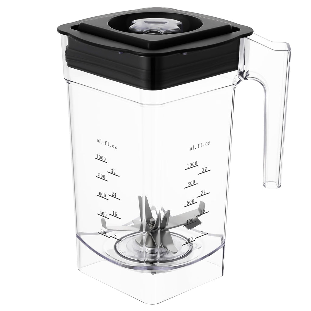 Professional 110V 2200W High Power Quiet Blender 1.8L Soundproof Blender for Shakes, Smoothies &amp; Ice Crushing