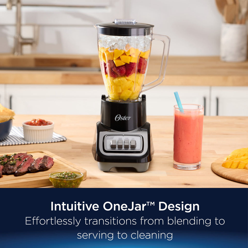Turbo Blender, 800-Watt Food Blender, Black