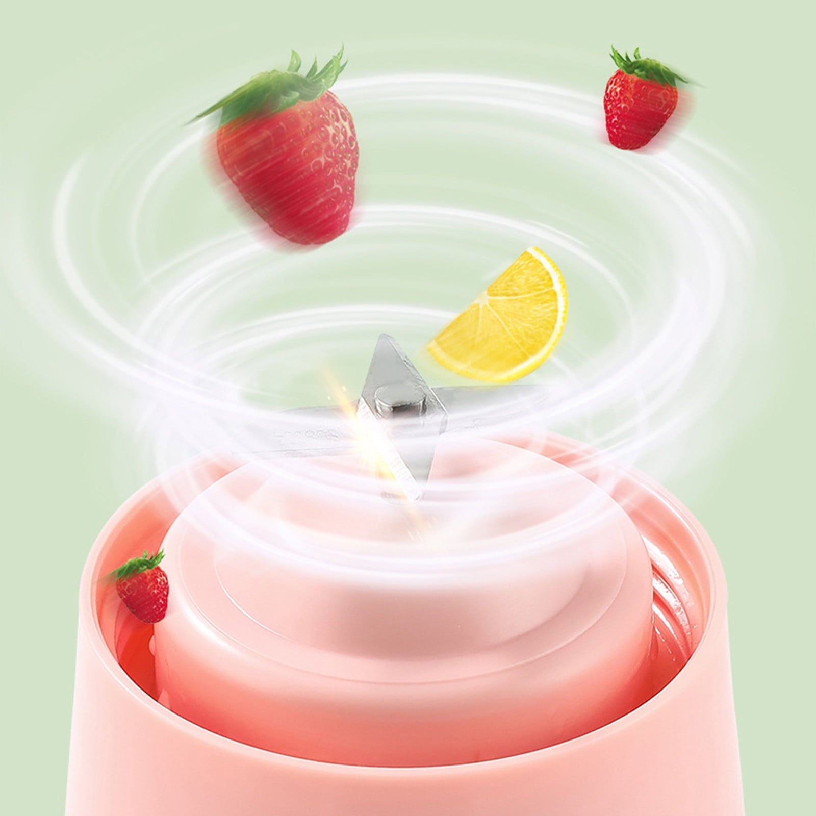 Portable Blender Personal Electric USB, Portable juicer Shakes and Smoothies Blender, Small Blenders, Mixing, Compact, Convenient and Versatile, for Handheld Use In Sports, Gym, Outdoors