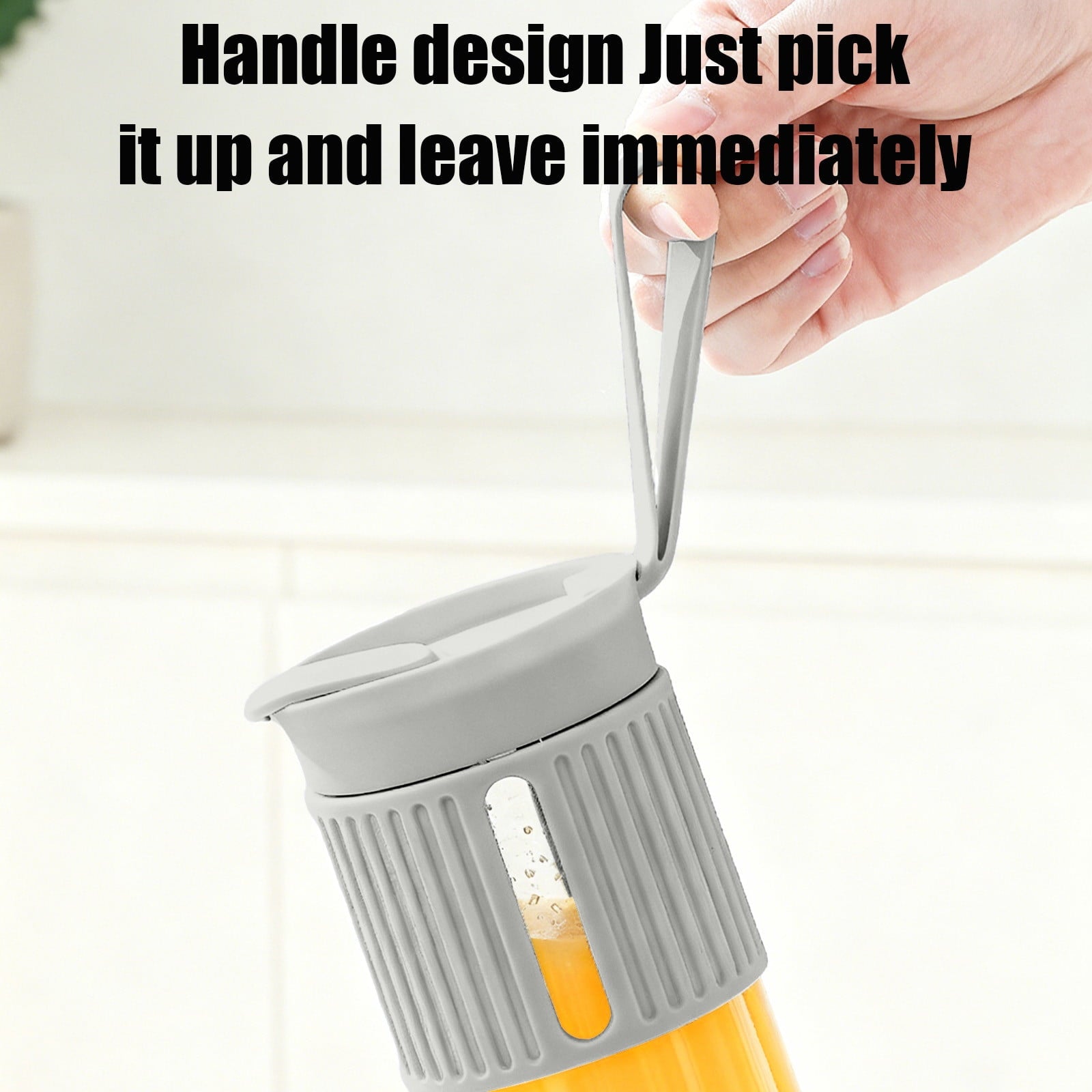 Portable Blender, Personal Blender for Juices and Smoothies, Mini Travel Blender with 12 Blades, Compact Kitchen Blender for Baby Food and Single Serve Drinks