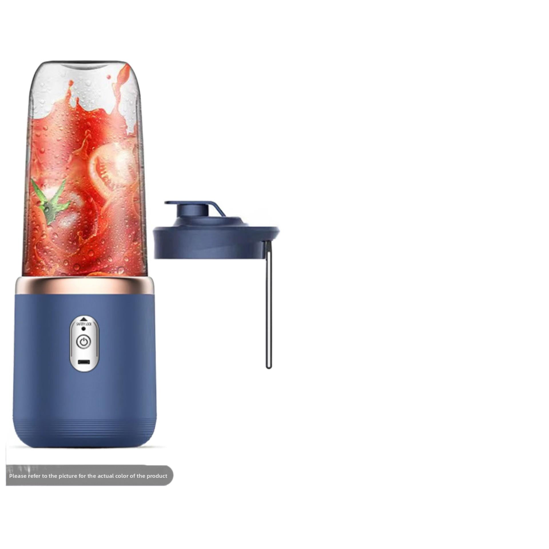 Portable Rechargeable Juicer Cup - Multi-Function Mini Juice Blender for Students and Home Use - New