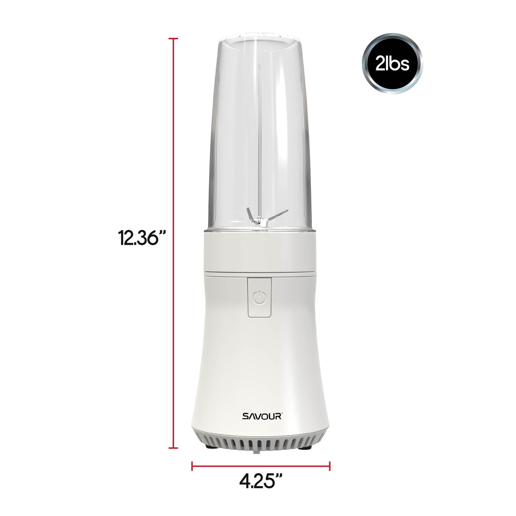 by 300W Mini Smoothie Blender – 18oz. Countertop Mini Blender for Smoothies, Sauces, Cocktails and More