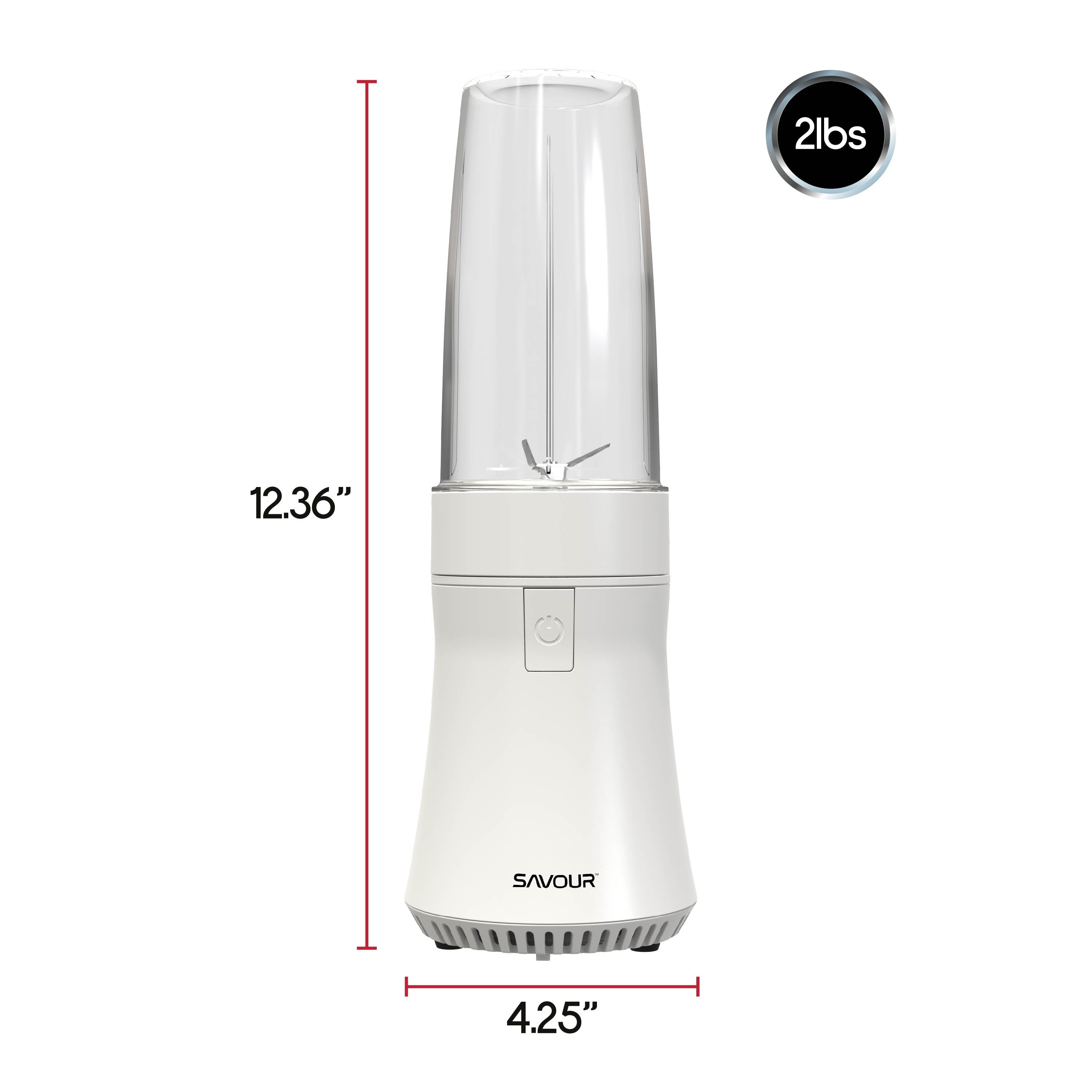 by 300W Mini Smoothie Blender – 18oz. Countertop Mini Blender for Smoothies, Sauces, Cocktails and More