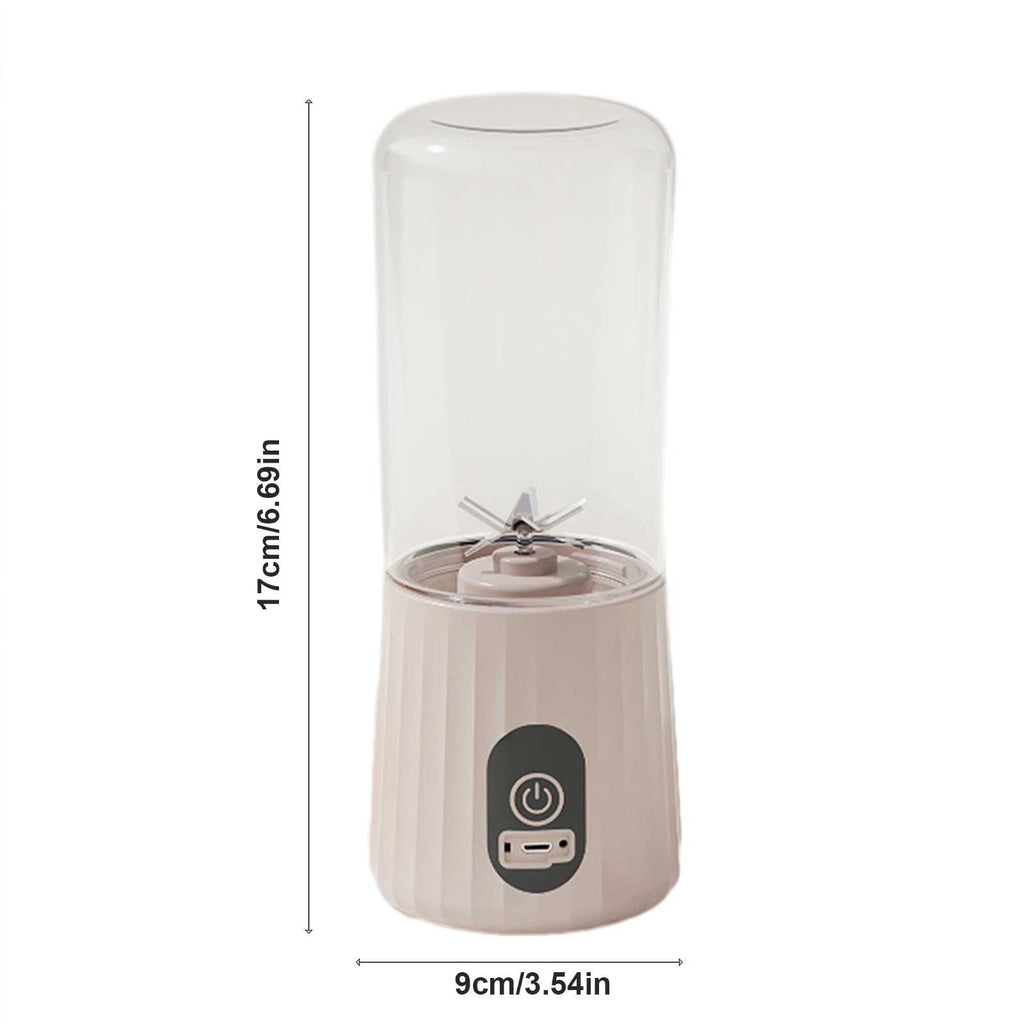 USB Charging Portable Blender - 6 Stainless Steel Blades for Shakes and Juices, Ideal for Outdoor Travel