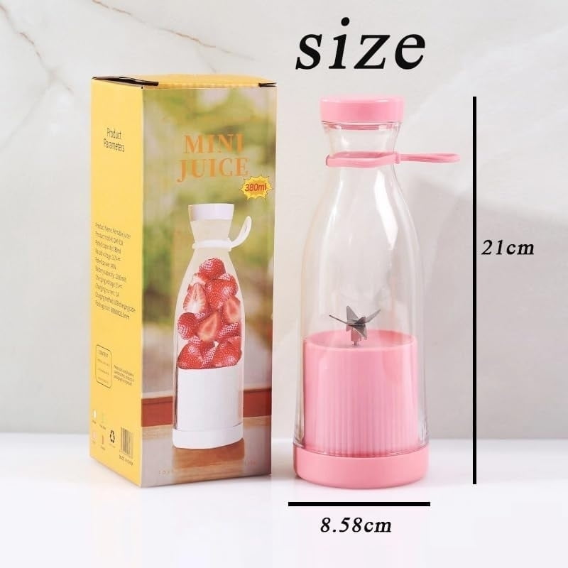 Portable Blender, Portable Fruit Blenders, 2-In-1 Juice Blender With Durable Stainless Steel Blades, Used To Stir Smoothies To Make Fruit Salads And Juices