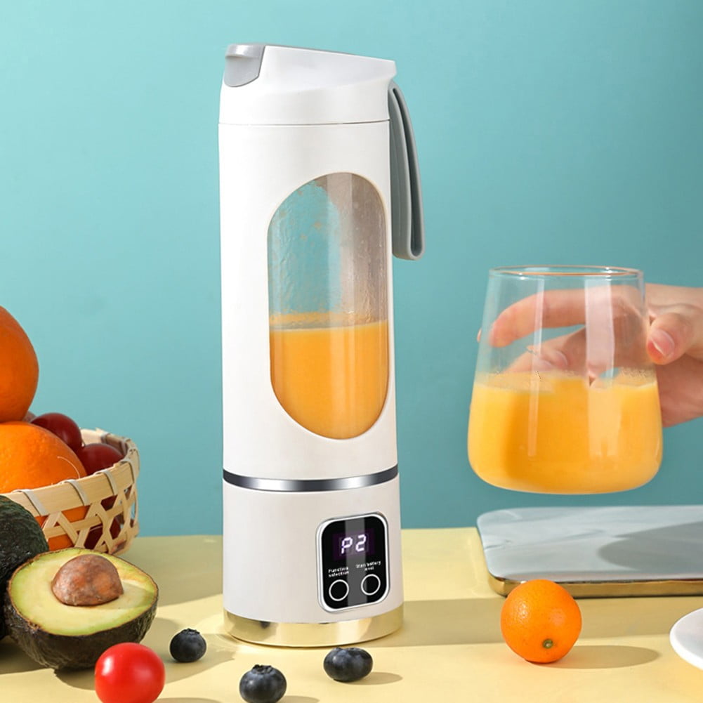 Mini blender with 8 or 12 steel blades 450ml travel cup blender for picnic
