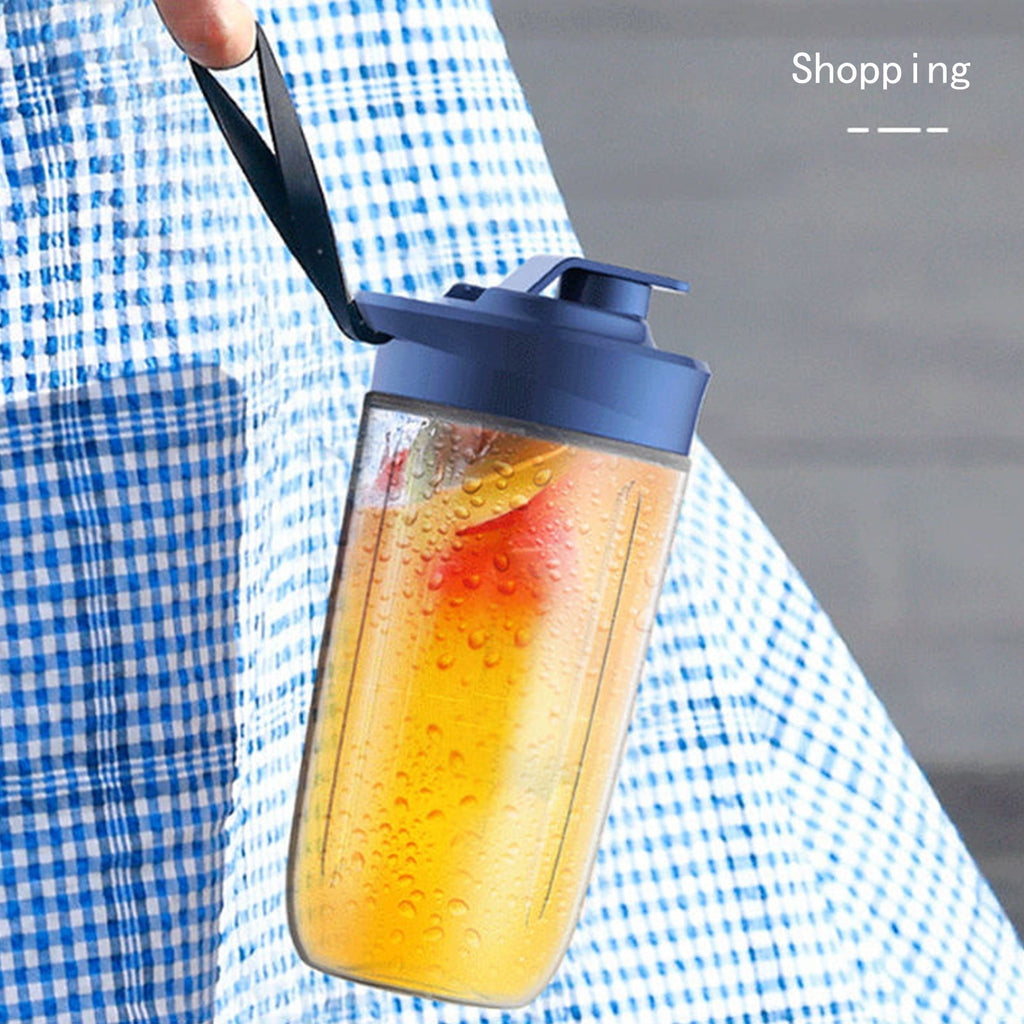 Clearance Items Mini Juicer Blender for Shakes And Smoothies, 14.1oz 400ml Personal Blender, Fruit Juicer USB Rechargeable With Juicer Cup 6 Blades For Kitchen/Travel/Gym Dark Blue My Orders