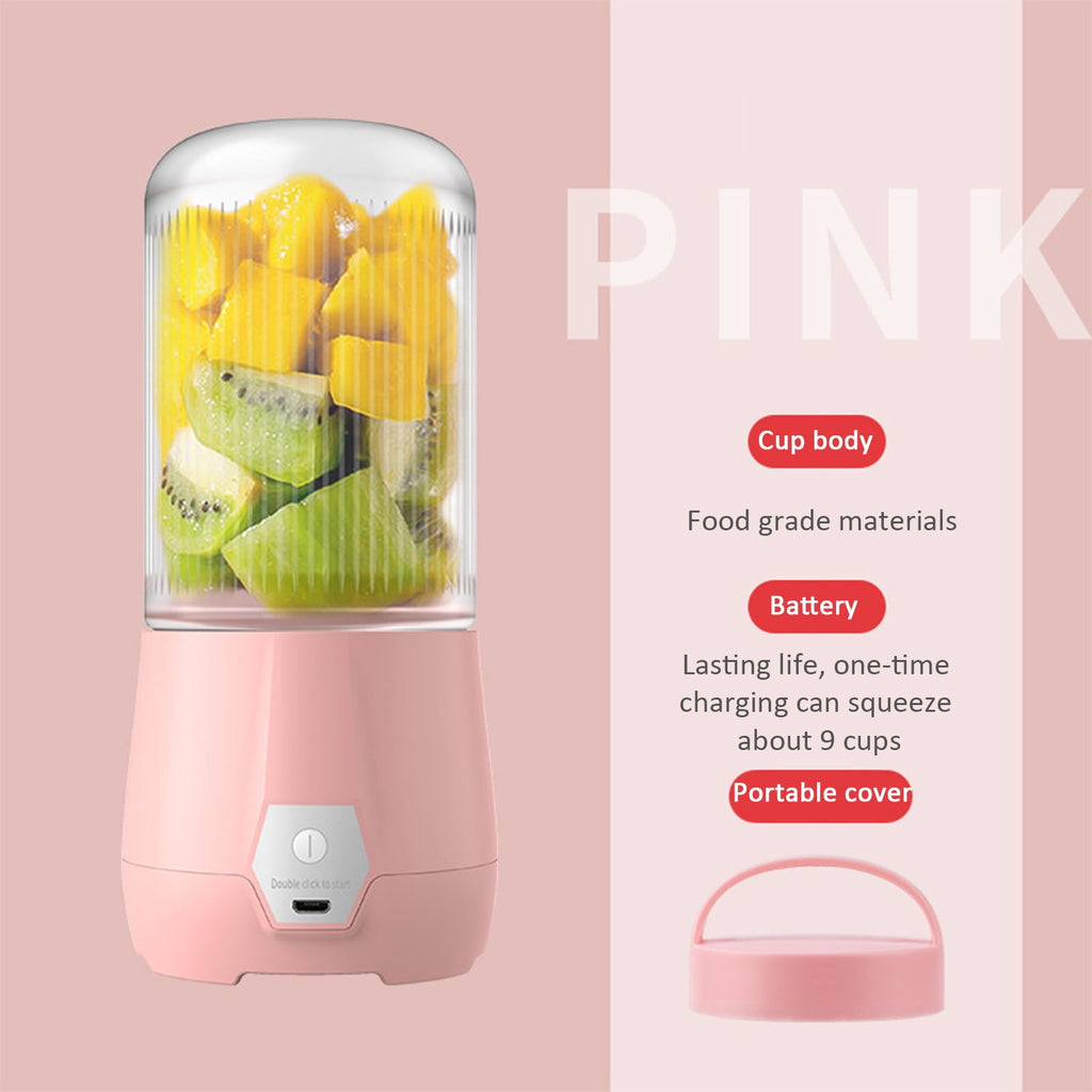 Portable Blender Personal Electric USB, Portable juicer Shakes and Smoothies Blender, Small Blenders, Mixing, Compact, Convenient and Versatile, for Handheld Use In Sports, Gym, Outdoors