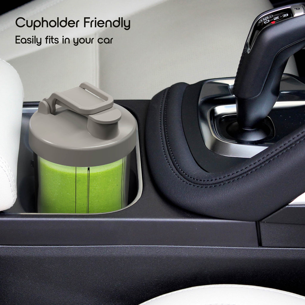 by 300W Mini Smoothie Blender – 18oz. Countertop Mini Blender for Smoothies, Sauces, Cocktails and More