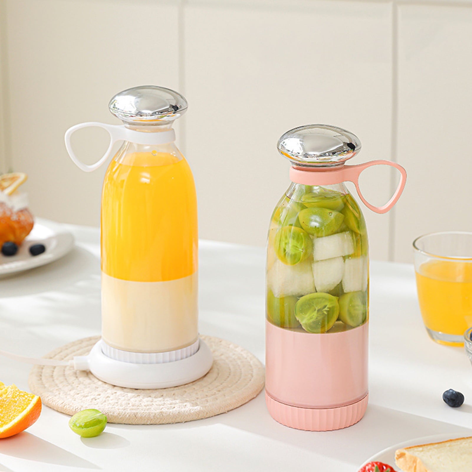 Fruit Juicer Blender High Speed USB Rechargeable Fruit Vegetable Blender