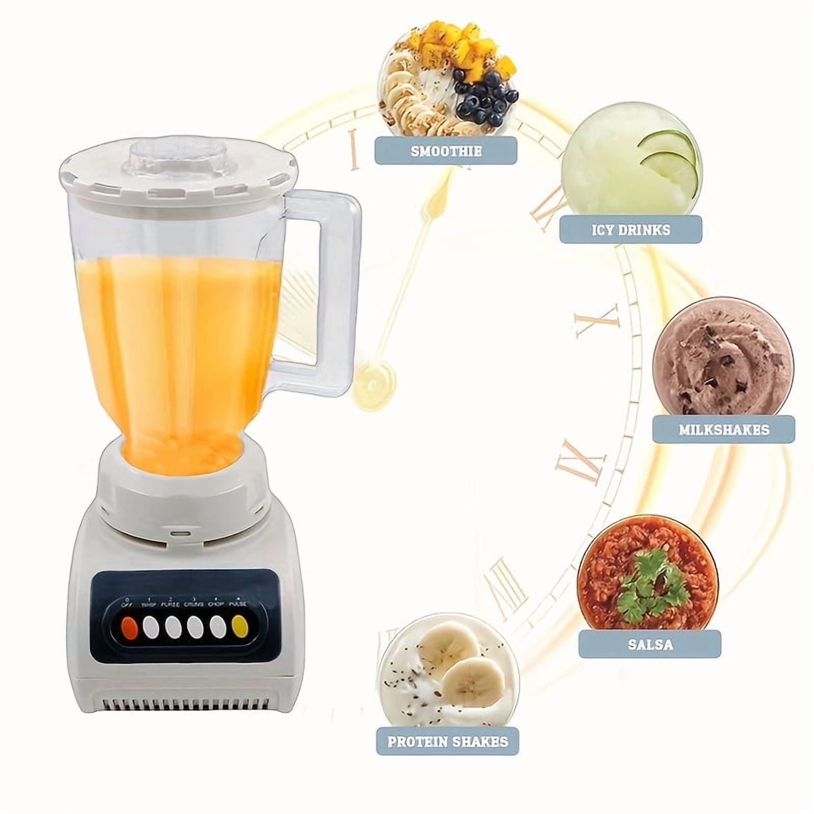 Versatile Kitchen Blender for Home Use, Ideal for Automatically Breaking Down Fruits And Vegetables, Making , Crushing Ice, And Preparing Juices, Soy Milk, Smoothies, And Milkshakes