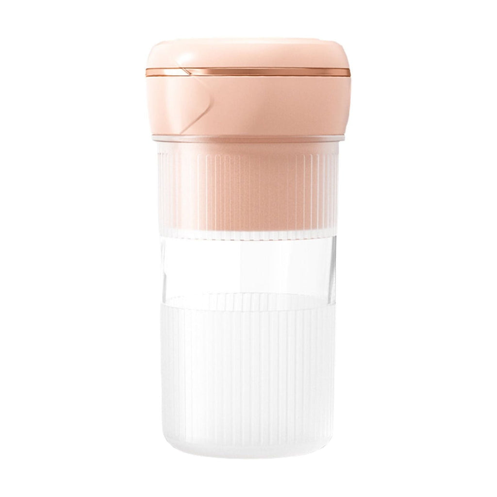 Portable Juicer Cup 6 Blade Mini Smoothie Blender 450ML USB Rechargeable Fruit Mixer Powerful Stainless Steel Motor Quick Blend Fresh Juice Maker for Travel Office Home Fitness Party Gift