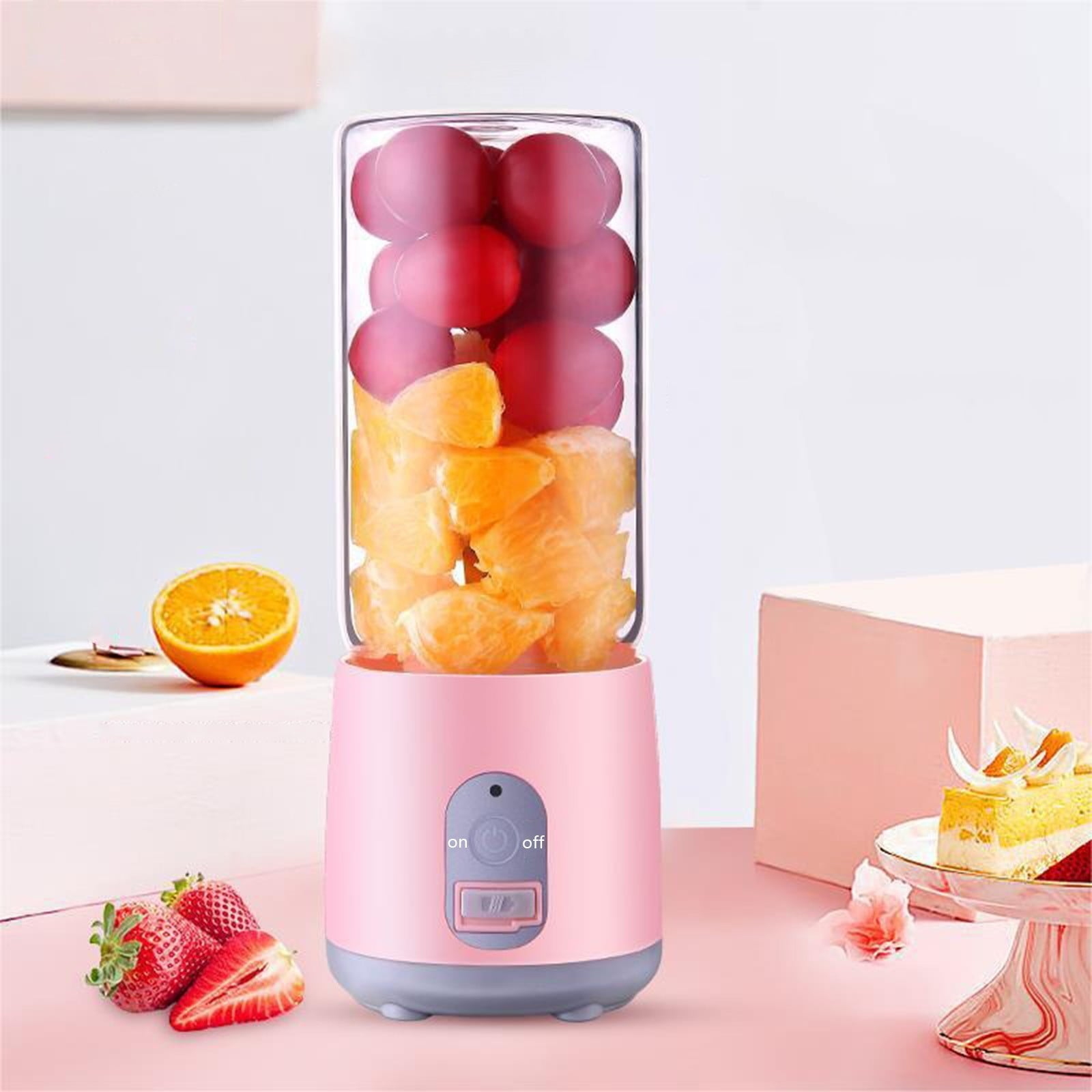 Portable Juicer Cup | Rechargeable Mini Blender 420ml | USB Charging Juicing Cup for Outdoor Travel, Gym, Hiking – Compact, Easy Clean, Durable, Stylish Design