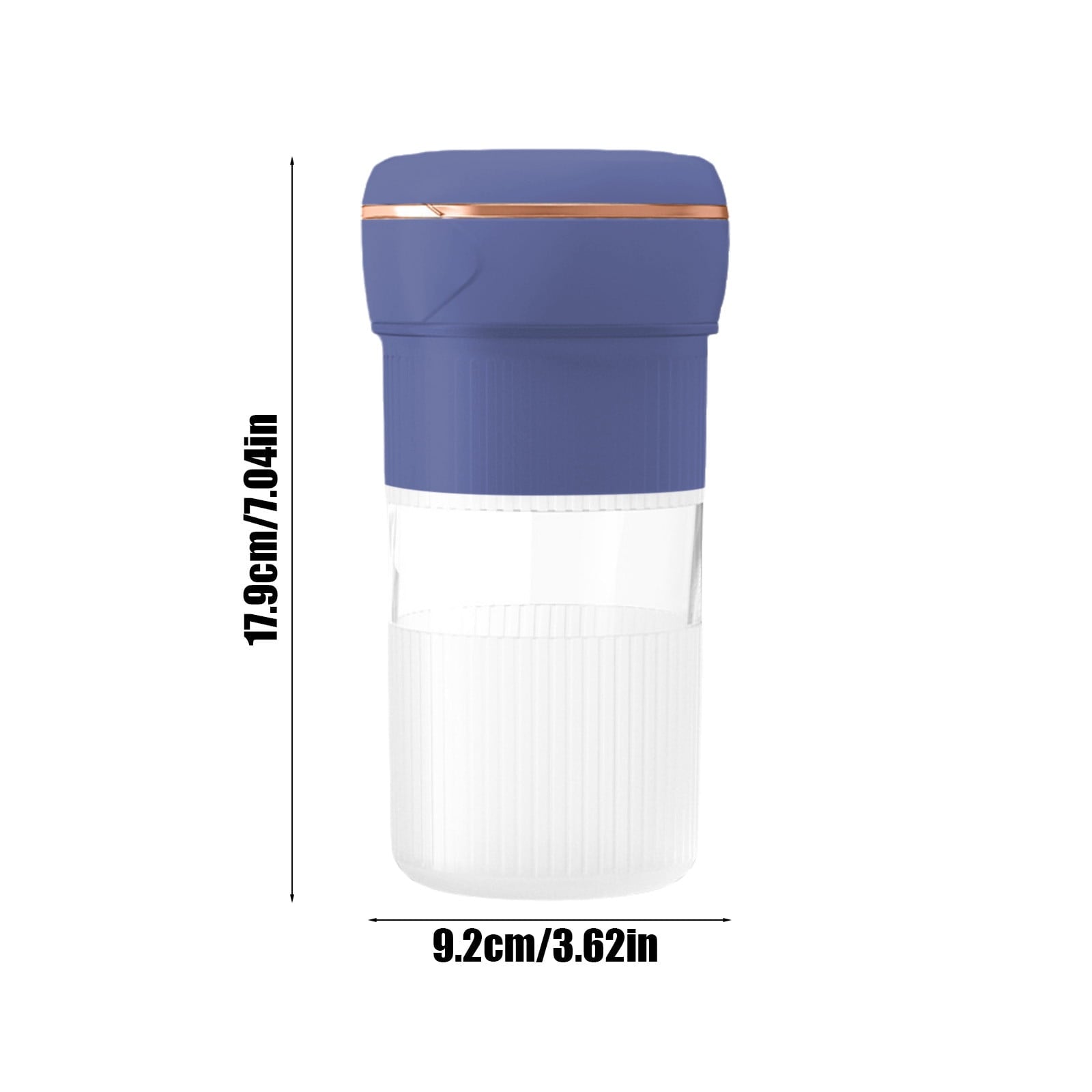 Portable Fruit Juicer Under 5 ! Mini Blender Cup USB Rechargeable Juicer Smoothie Maker for Fruit Veg Smoothies Portable Blender with 6 Blades for Travel Gym Home Easy Clean
