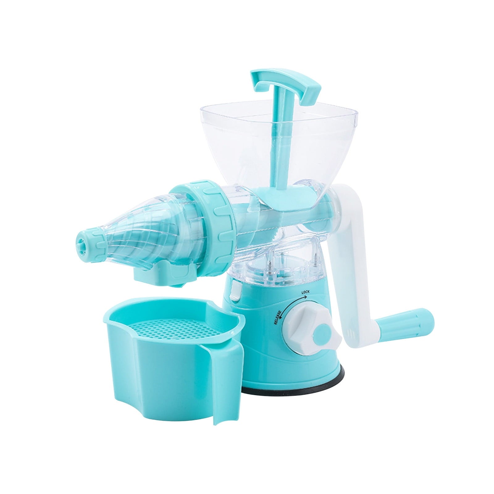 under $5 Hand Operated Juicer, Small Household Fruit Juice Squeezer, Multi-function Cold Press Juicer for Making Ice Cream Beverages, Efficient Juice Extraction Device