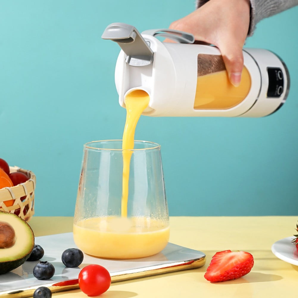 Mini blender with 8 or 12 steel blades 450ml travel cup blender for picnic