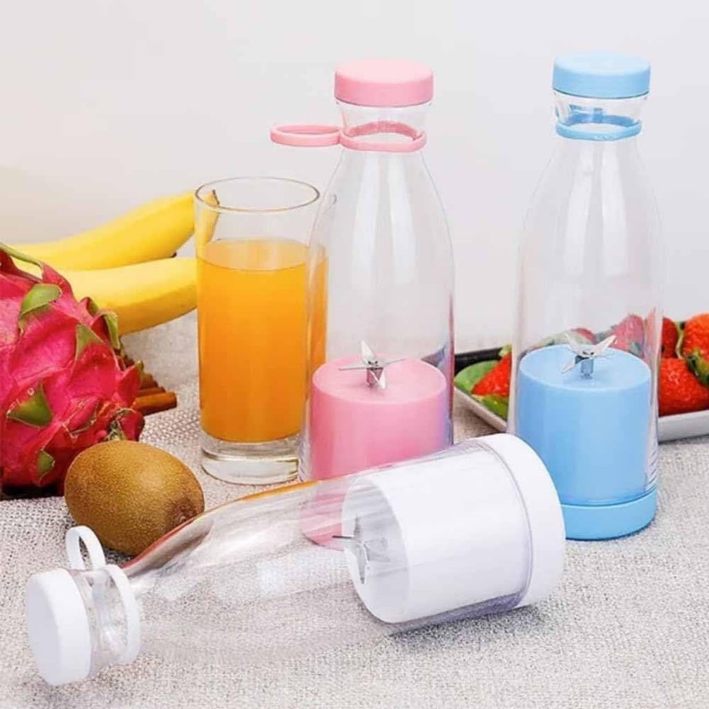 Blender, 15oz USB Rechargeable Mini Blender for Shakes, Smoothies, Ice &amp; Juicing, Personal Size Mixer for Home, Office, Travel &amp; Fitness