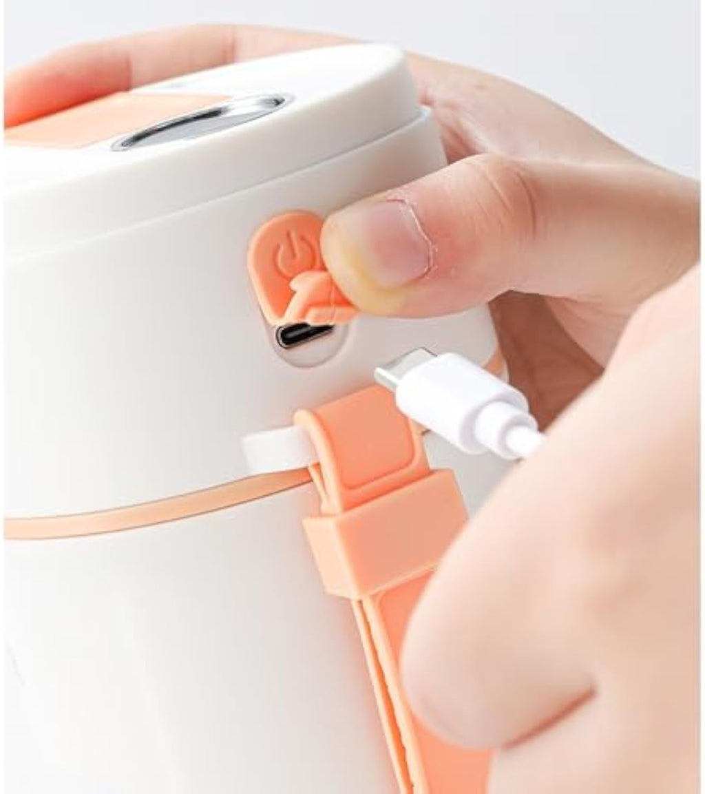 Blender Mini Japan,Hand Portable Blender,Usb-C Rechargeable,Suitable for Home Office Travel Easy To Carry and Take (Green)
