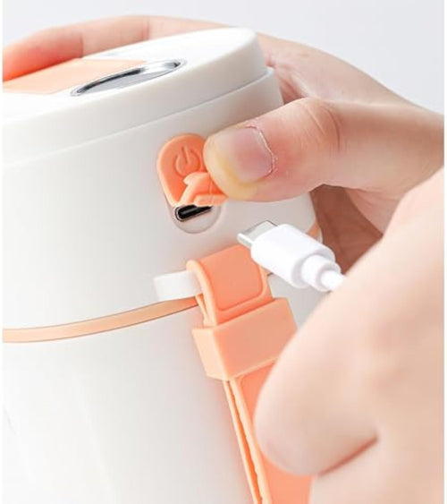 Blender Mini Japan,Hand Portable Blender,Usb-C Rechargeable,Suitable for Home Office Travel Easy To Carry and Take (Green)