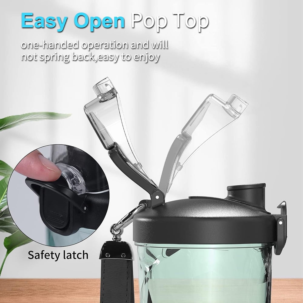 600ML Portable Large Capacity Sports And Fitness Blender Cup Straight Mouth Freshly Squeezed Juice Machine Juicing Cup