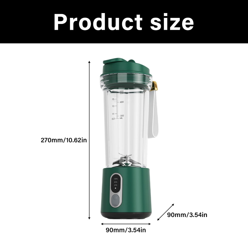 Sinyiin Smoothie Blender 300W Professional Blender Juicer for Kitchen Countertop Dessert