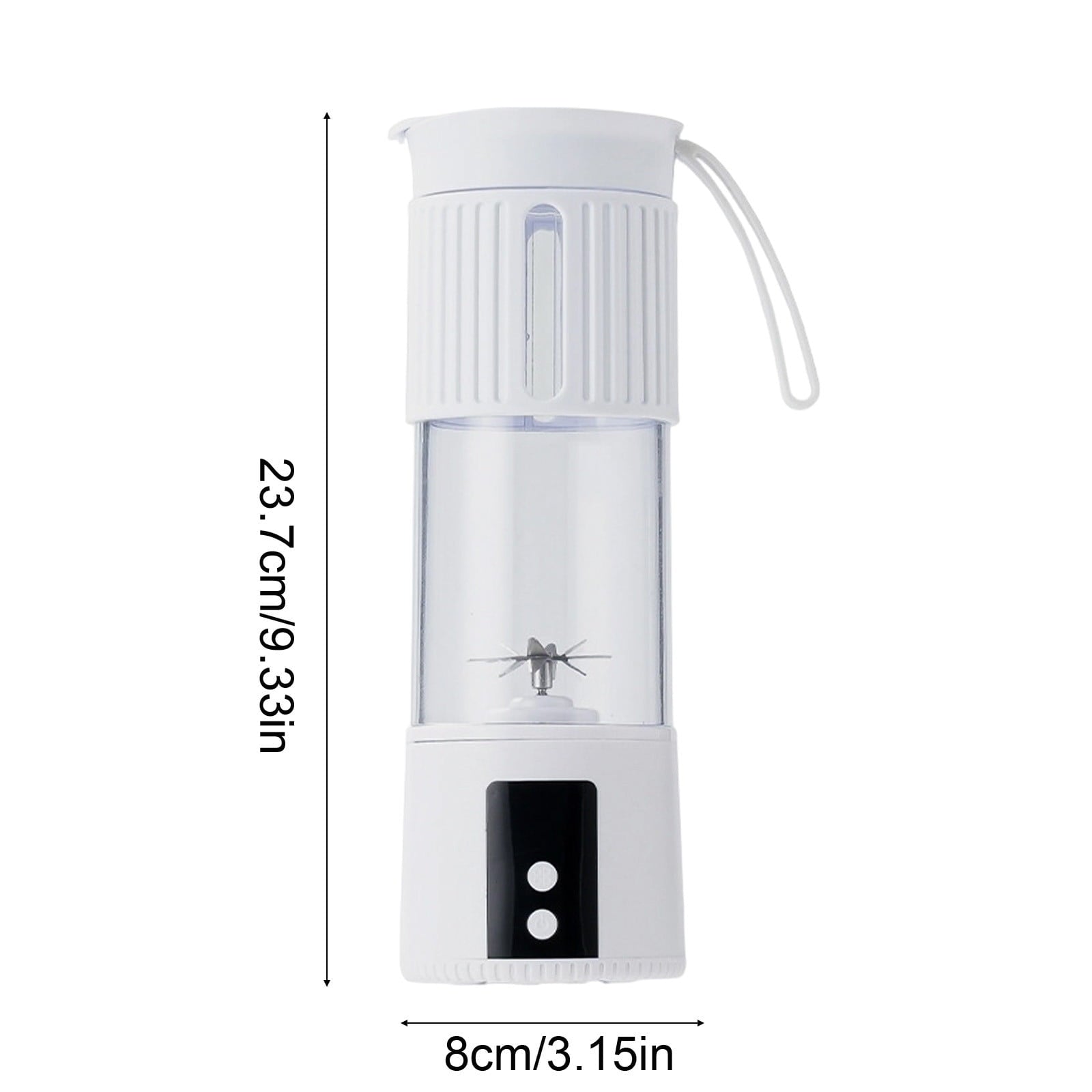 Portable Blender, Personal Blender for Juices and Smoothies, Mini Travel Blender with 12 Blades, Compact Kitchen Blender for Baby Food and Single Serve Drinks