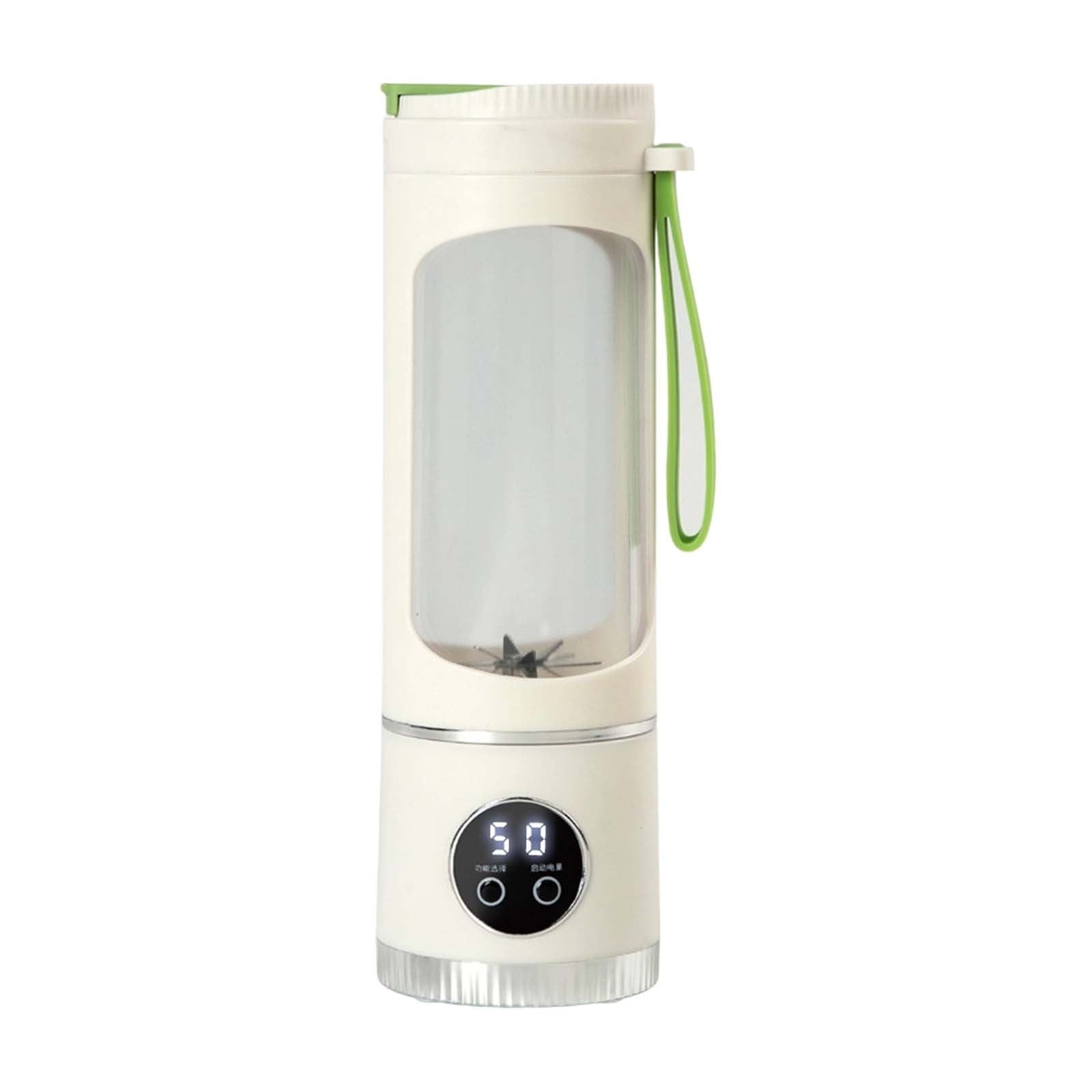 Digital Multimode Juicer 450ml Portable Digital Display Juicer Mini Juice Cup With 12 Stainless Steel Smart LED Display For Diet