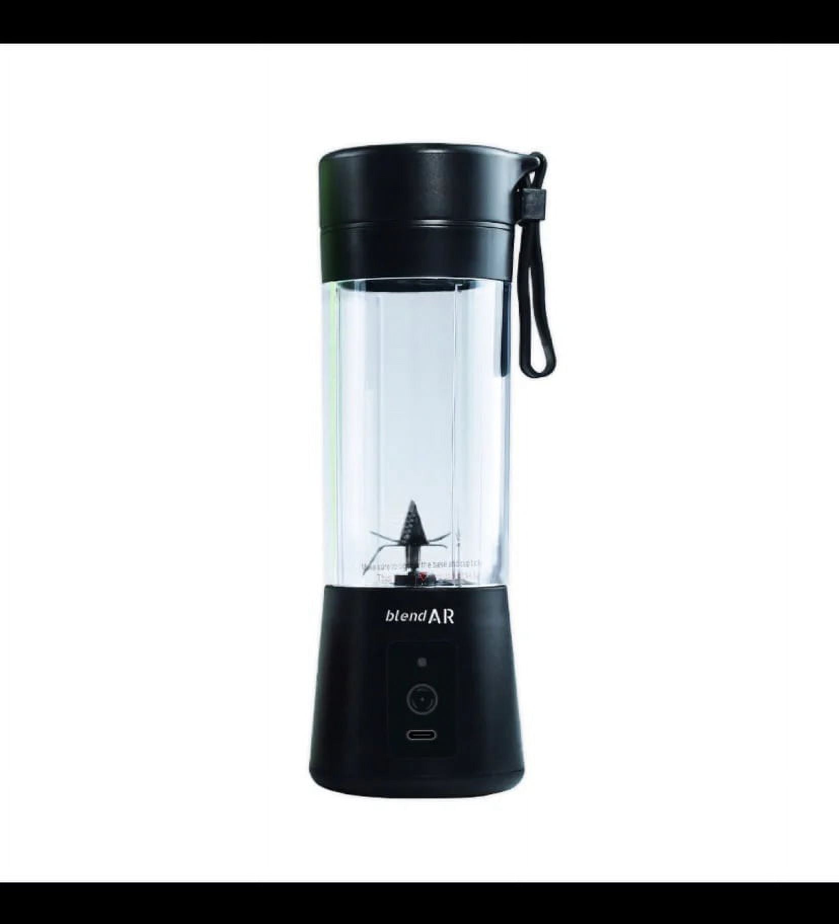 Portable Blender, Battery Powered, 14 oz (Pink, Red, Blue &amp; Black)