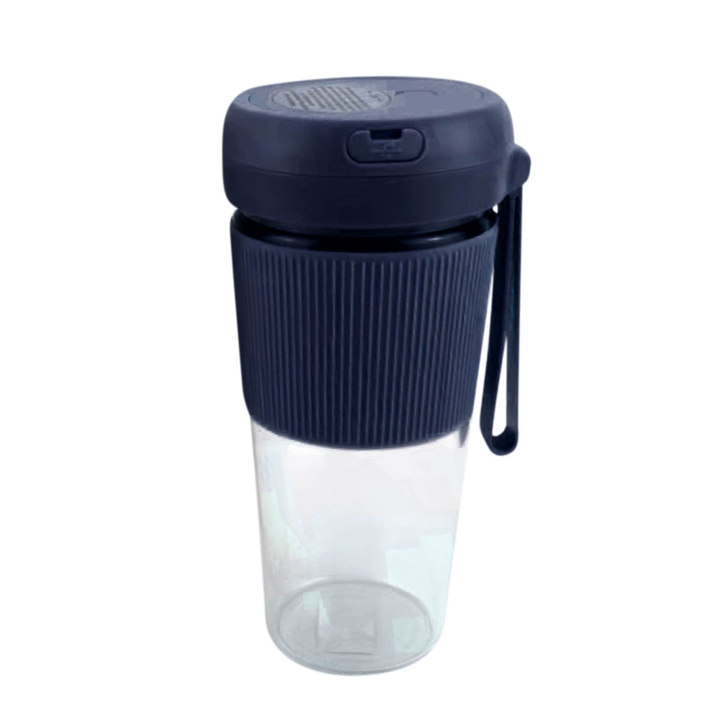 Multifunctional Juicer Small Juicer Squeezed Juicer Automatic Portable Juicer Usb Battery Powered (Blue)