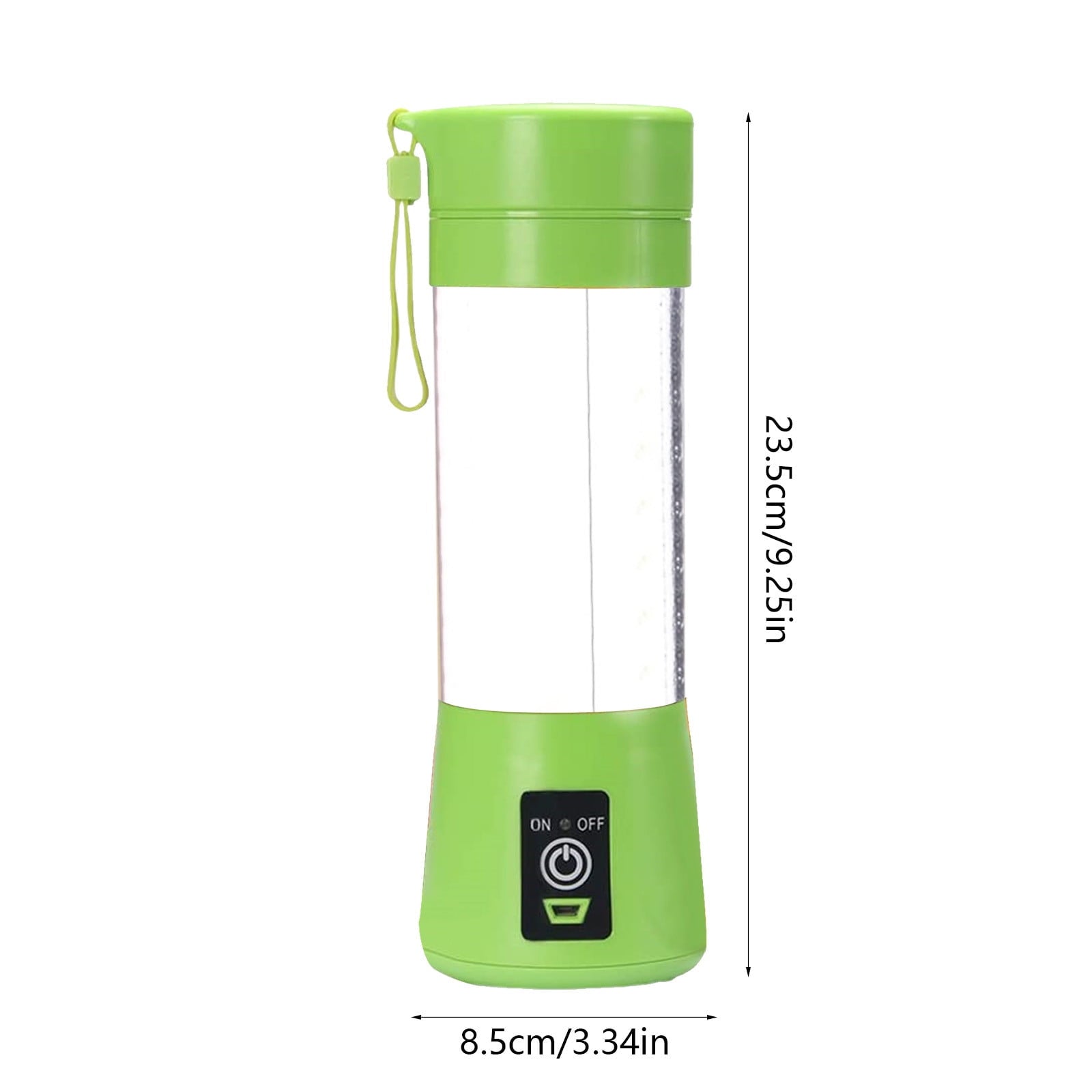 USB Rechargeable Portable Blender, 6 Blade Personal Smoothie Maker, Juicer Shaker Cup for Shakes Fruits Drinks Sports Outdoors