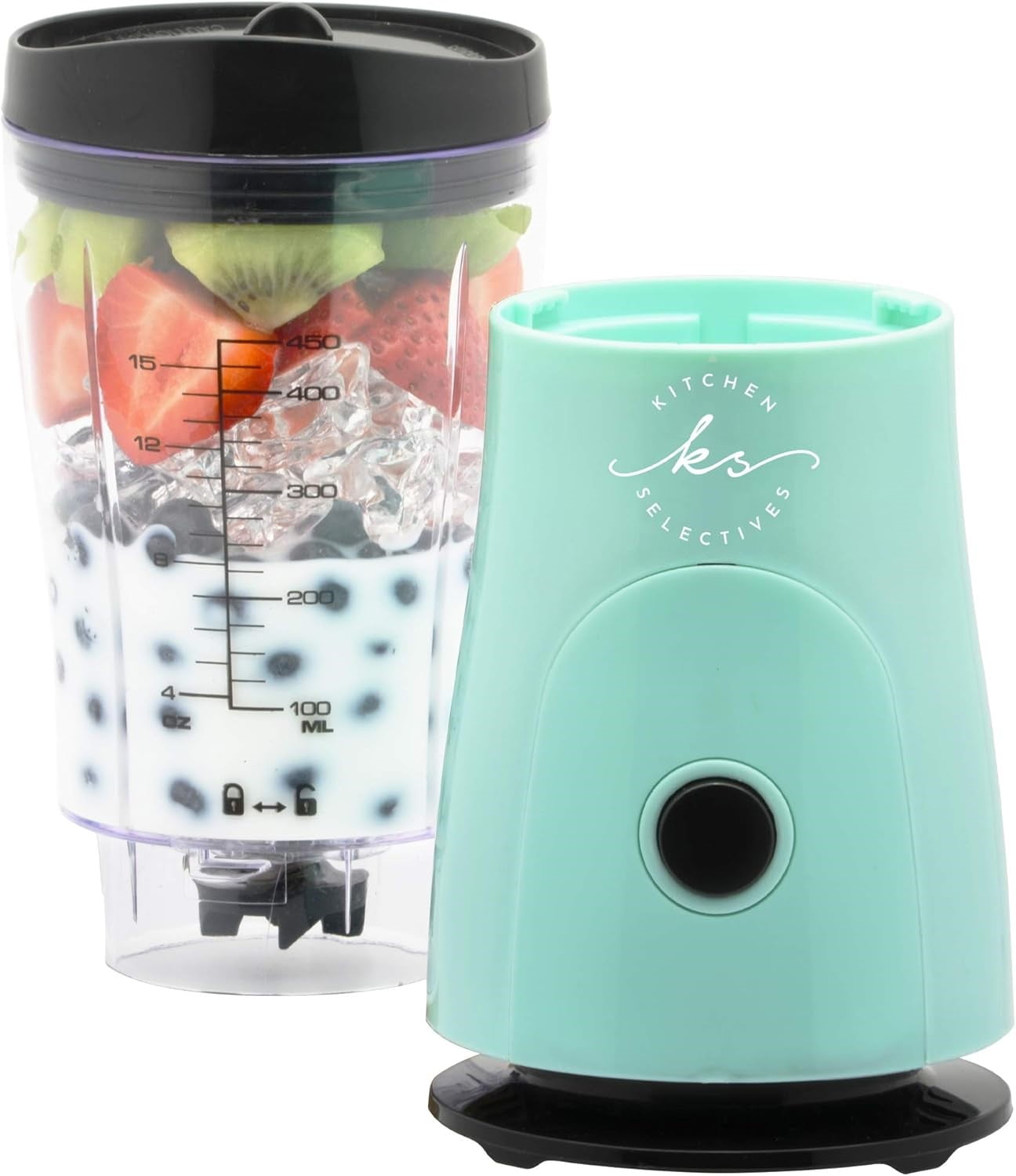 | 14-Ounce Mini Blender Color Series [Model: MBL-3CB; Cobalt Blue]