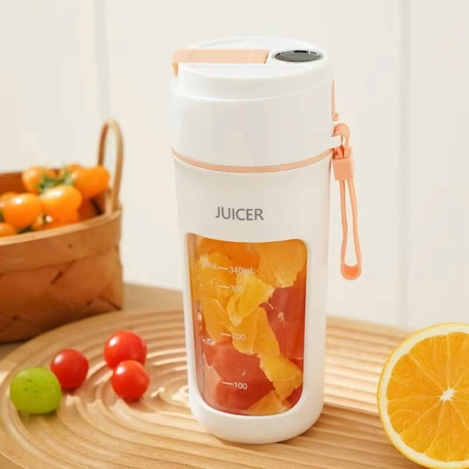Portable Juicer Electric Blender Multifunction Maker Machine Fruit Extractors Smoothies Mixer 6 Blades 1200mAh Green