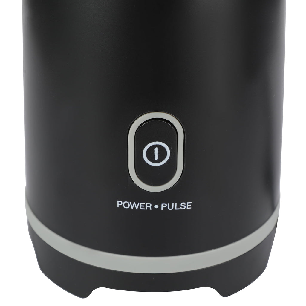 Black Single-Serve Blender with 1 Travel Lid, 16 oz, New