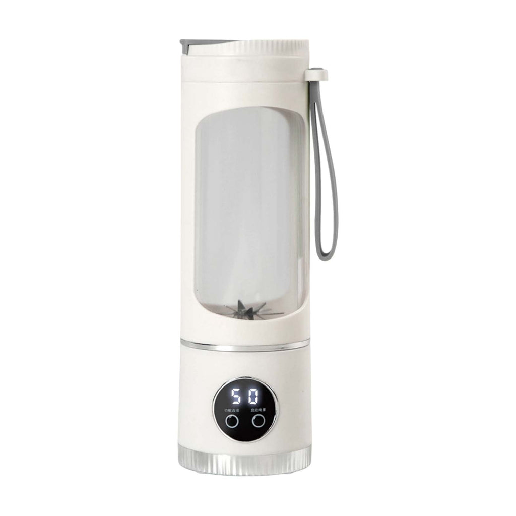 Digital Multimode Juicer 450ml Portable Digital Display Juicer Mini Juice Cup With 12 Stainless Steel Smart LED Display For Diet
