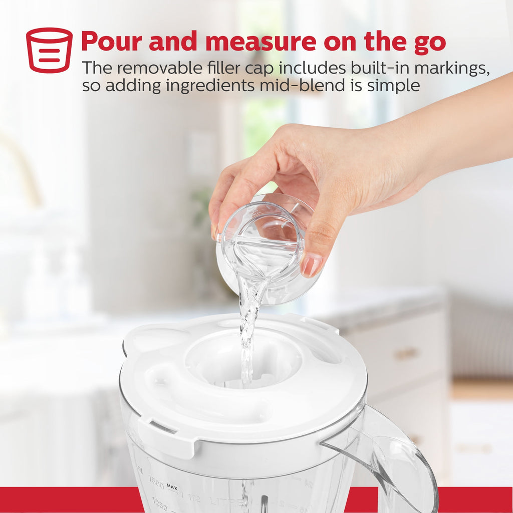 8-Speed Blender 500W Motor, 48 oz Plastic Jar, and Intuitive Controls for Effortless Blending - Elevate Your Culinary Experience Now - Kitchen Essential
