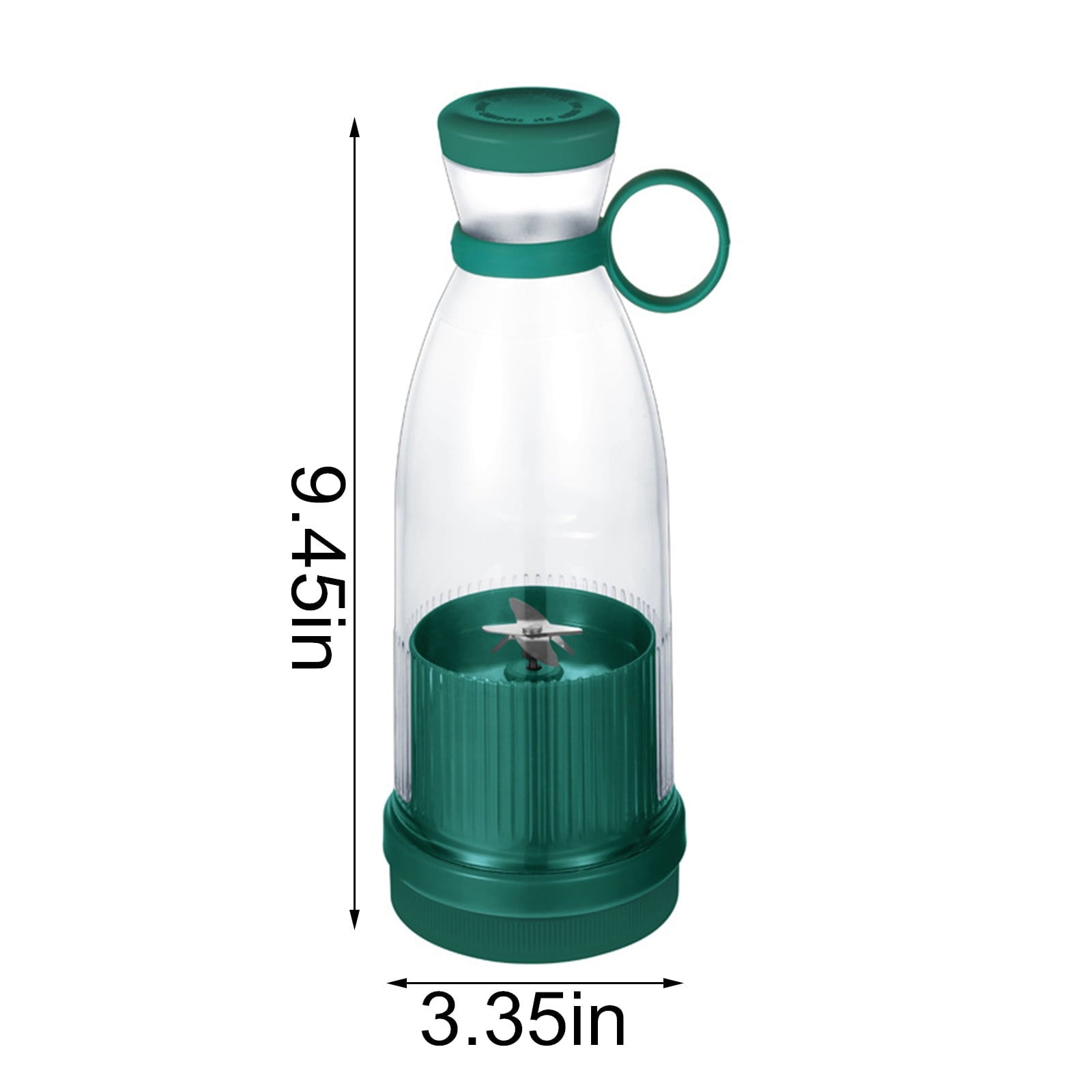Portable Blenders, Personal Blenders for Shakes and Fruit Juicer, USB Rechargeable with 6 Blades, Handheld Blenders for Sports Travel and Outdoors (1 Pack)