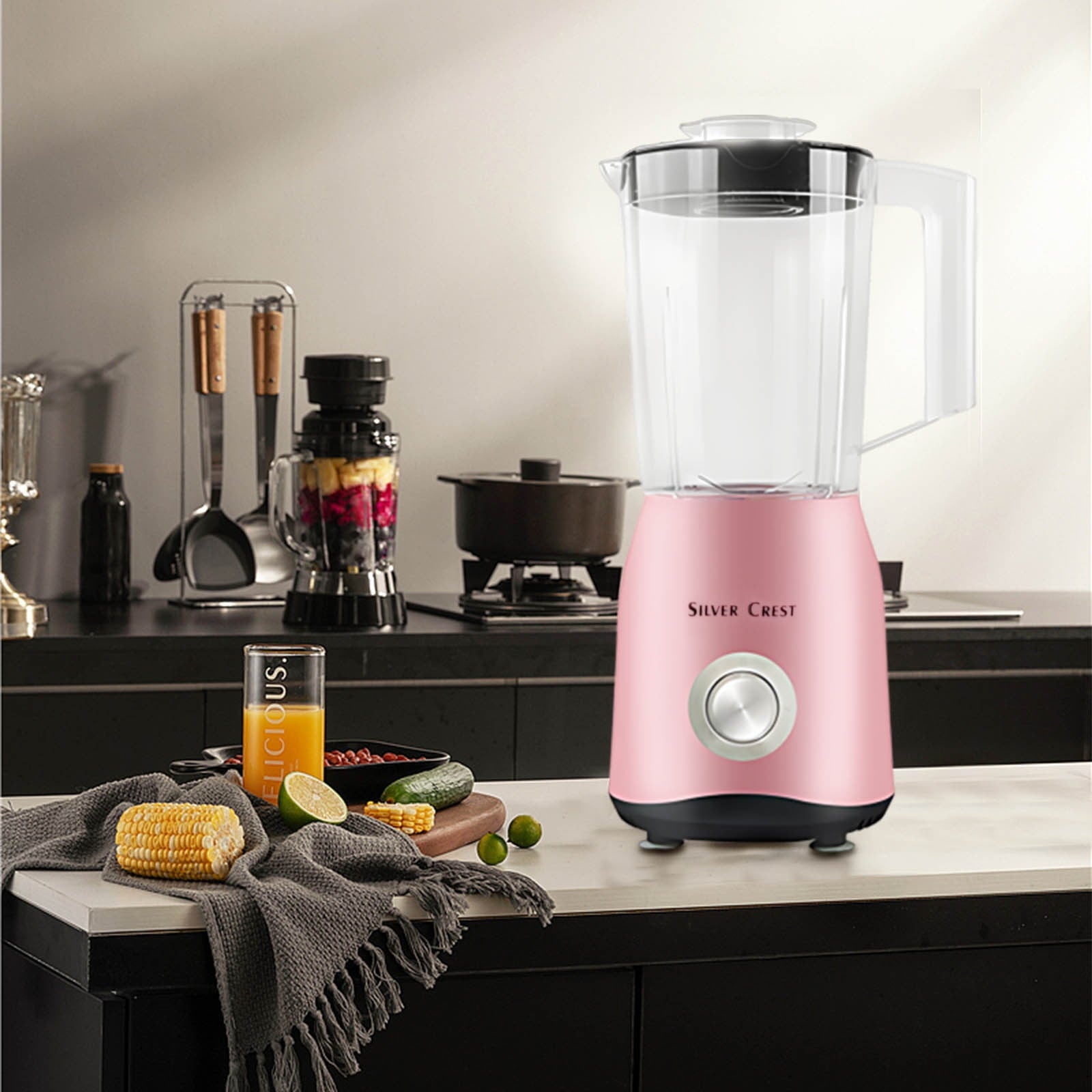 Under $5 Multifunctional Home Kitchen Blender, 110V Powerful Food Processor and Juice Maker, High Speed Cooking and Mixing Machine, Professional Grade Mixer Grinder for Food Preparation