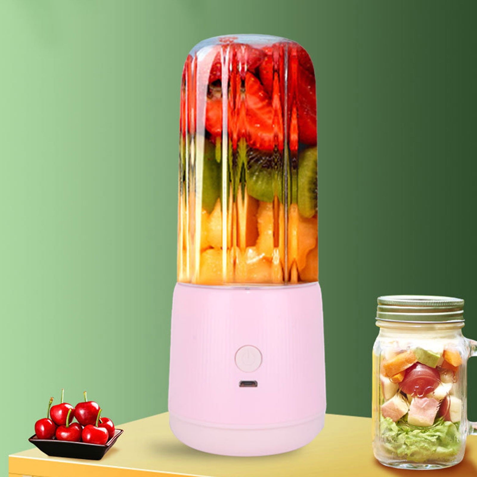 Blender &amp; Portable - Mini Blender &amp; Kitchen Appliances Compact Wireless for Smoothie Shakes Cream Maker