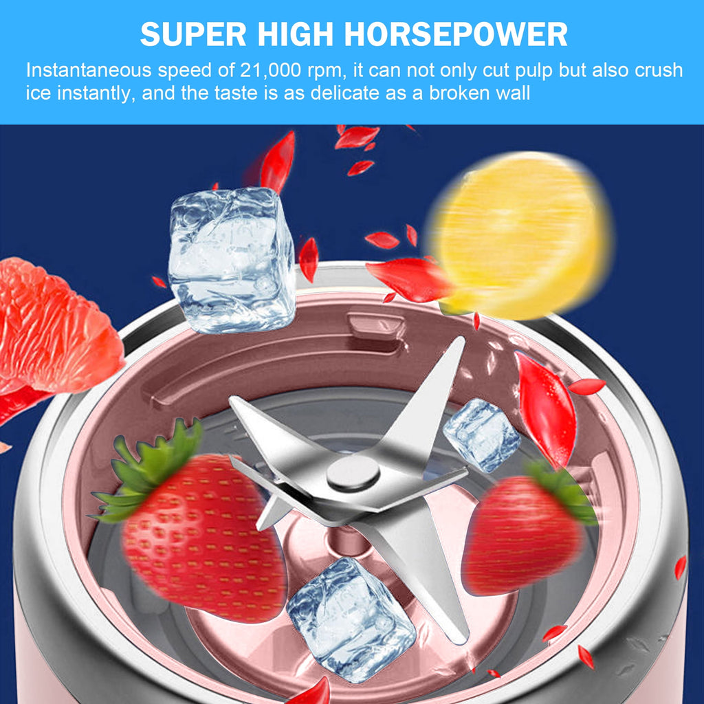 Personal Blender for Smoothies Juice Portable Rechargeable Mini Bullet Blenders Cup