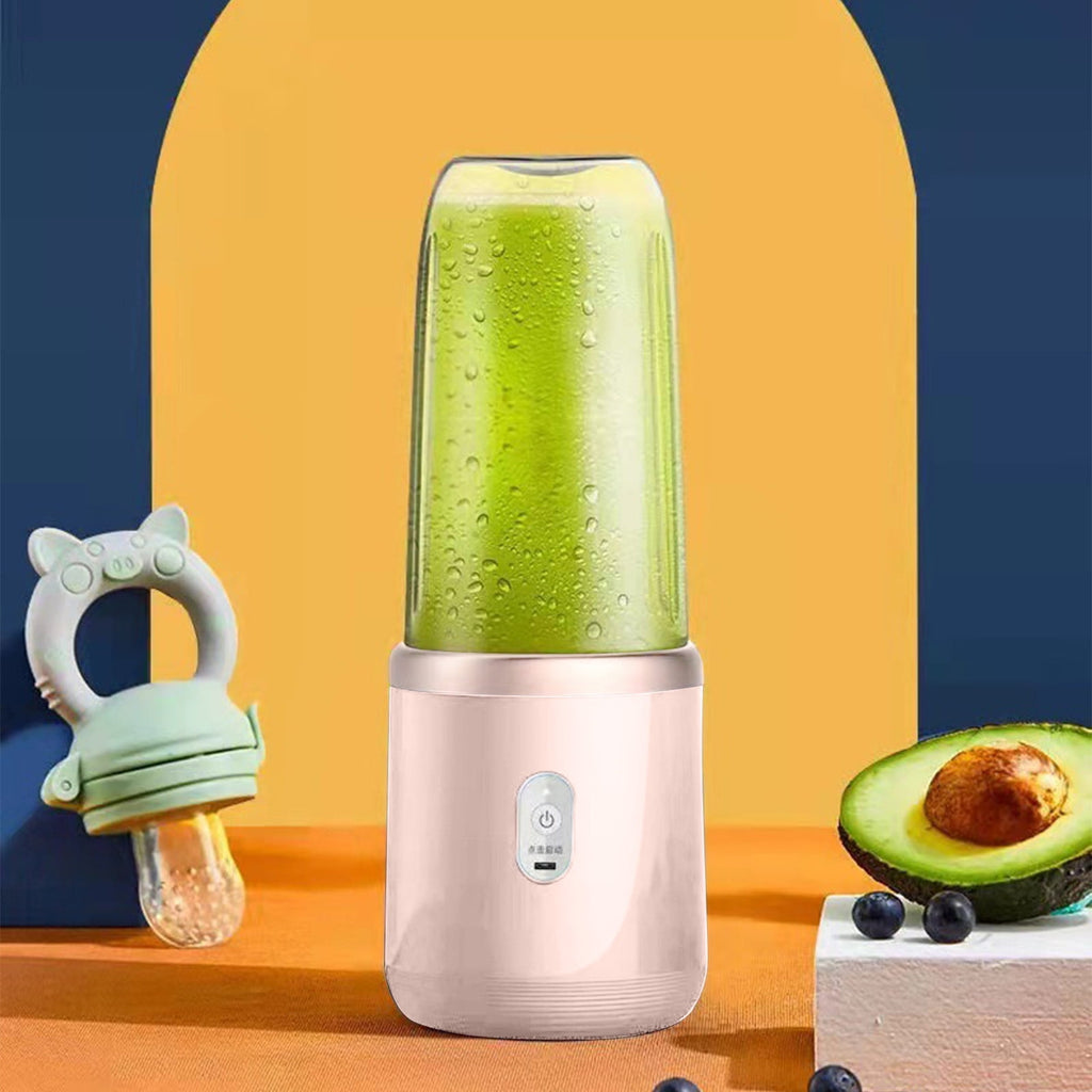 Portable Personal Blender for Shakes Single Serve, 400Ml Cups With To-Go Lids, Mini for Shakes Juicer Cup