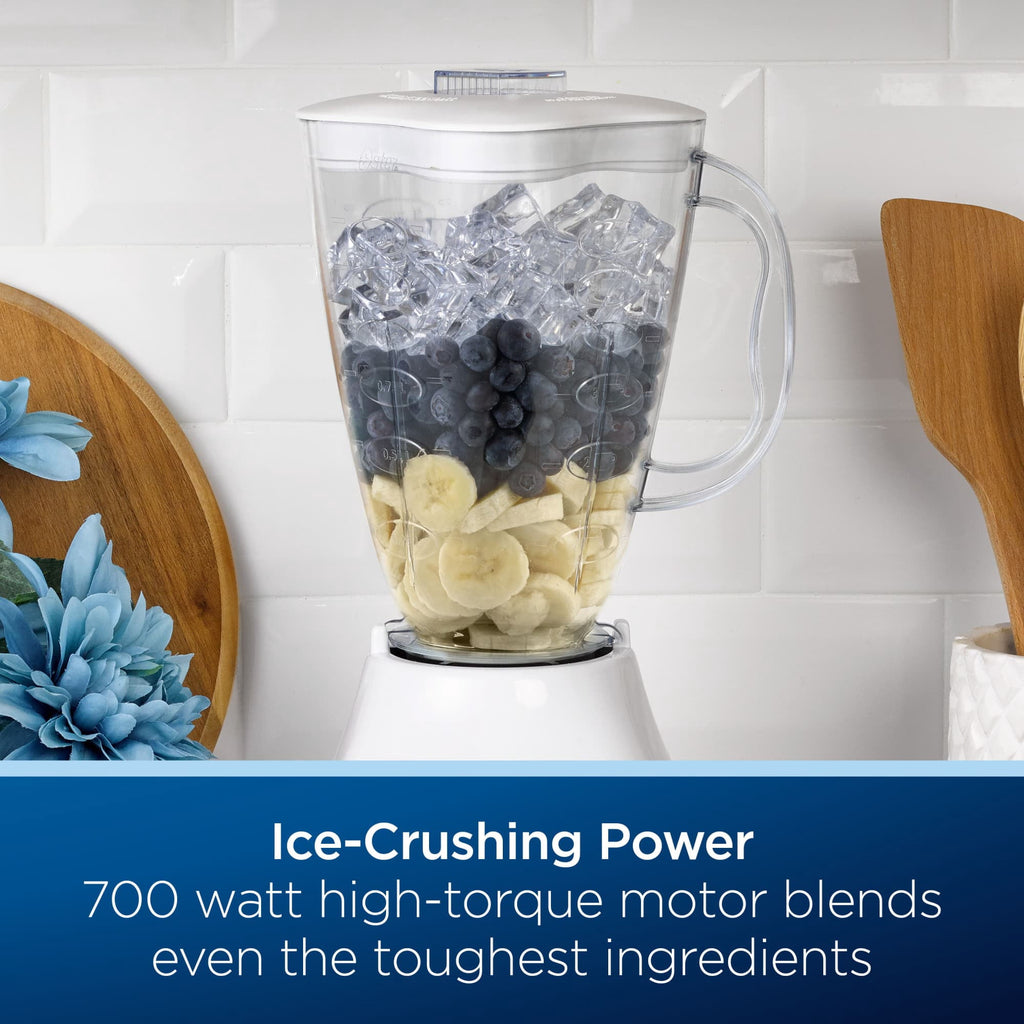 Classic 3-Speed Blender, Smoothie Blender, Black