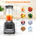 Blenders for Kitchen, 2000W Professional Grade High-Speed Countertop Blender with 68oz Pitcher &amp; 27oz To-Go Cup for Smoothies, Ice, and Frozen Fruit, BPA-Free, Dishwasher Safe
