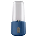 Portable Rechargeable Juicer Small Juicer Cup with 6 Blades, Student Home Multifunctional Juicer Machine 380ml Handheld for Sports, Travel