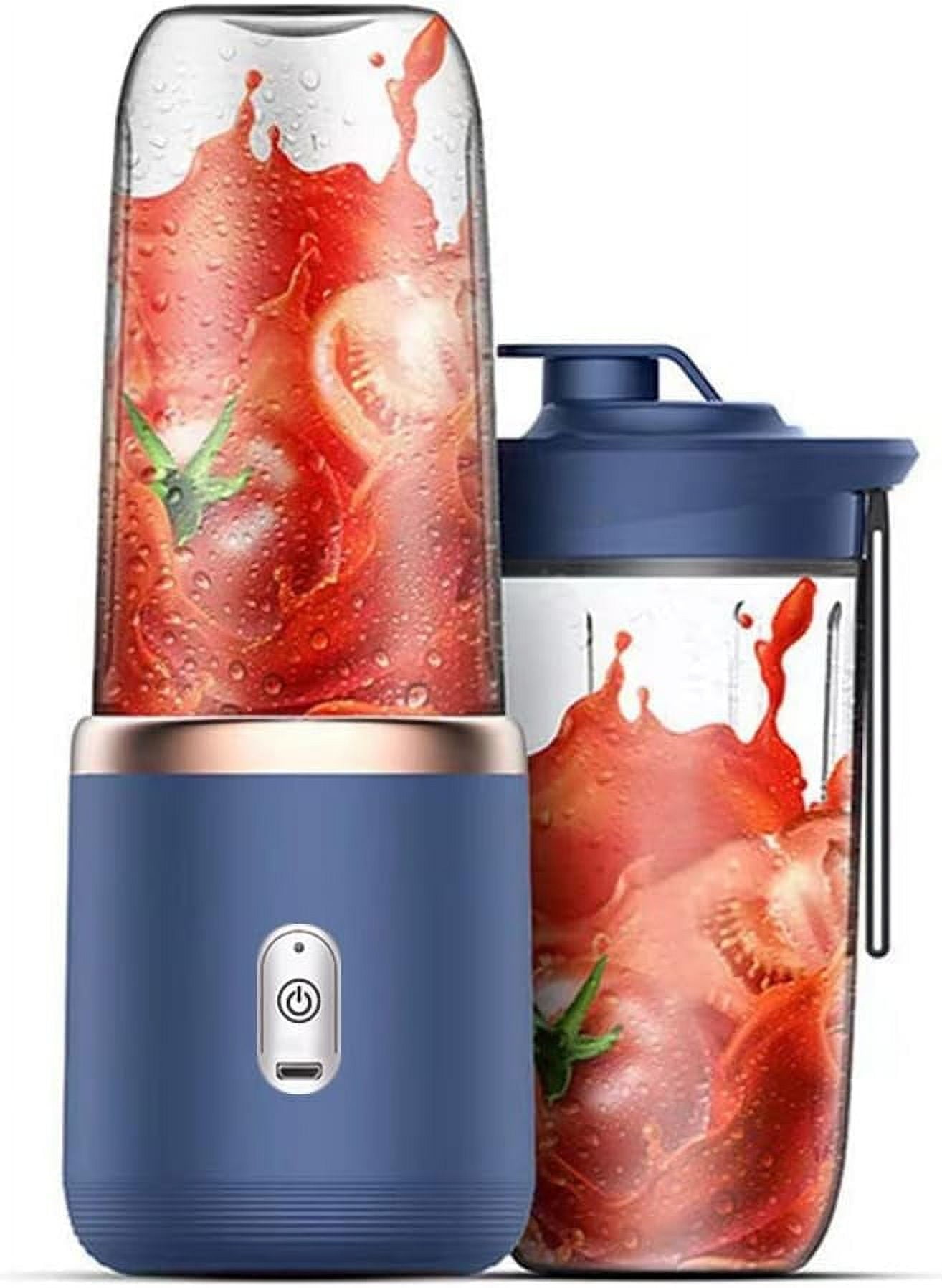 Juice blender Mini mixer 40W quick blender cup personal size rechargeable USB Double cup